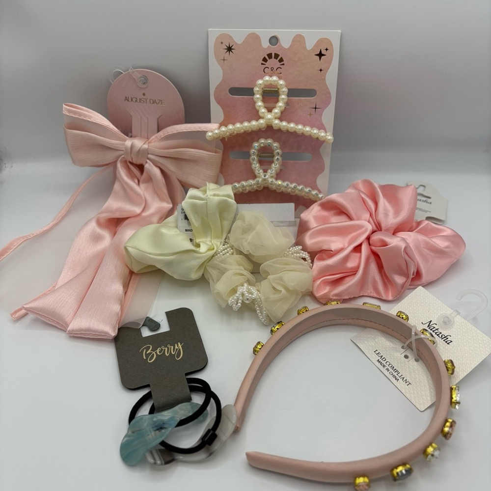 Nordstrom 7 Piece Mixed Brands Hair Accessories Bundle NEW - Picture 7 of 12